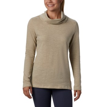 Columbia Ženske Majice S Kapuljačom - Canyon Point Cowl Neck Krem | VXKS-68719